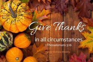 Give thanks